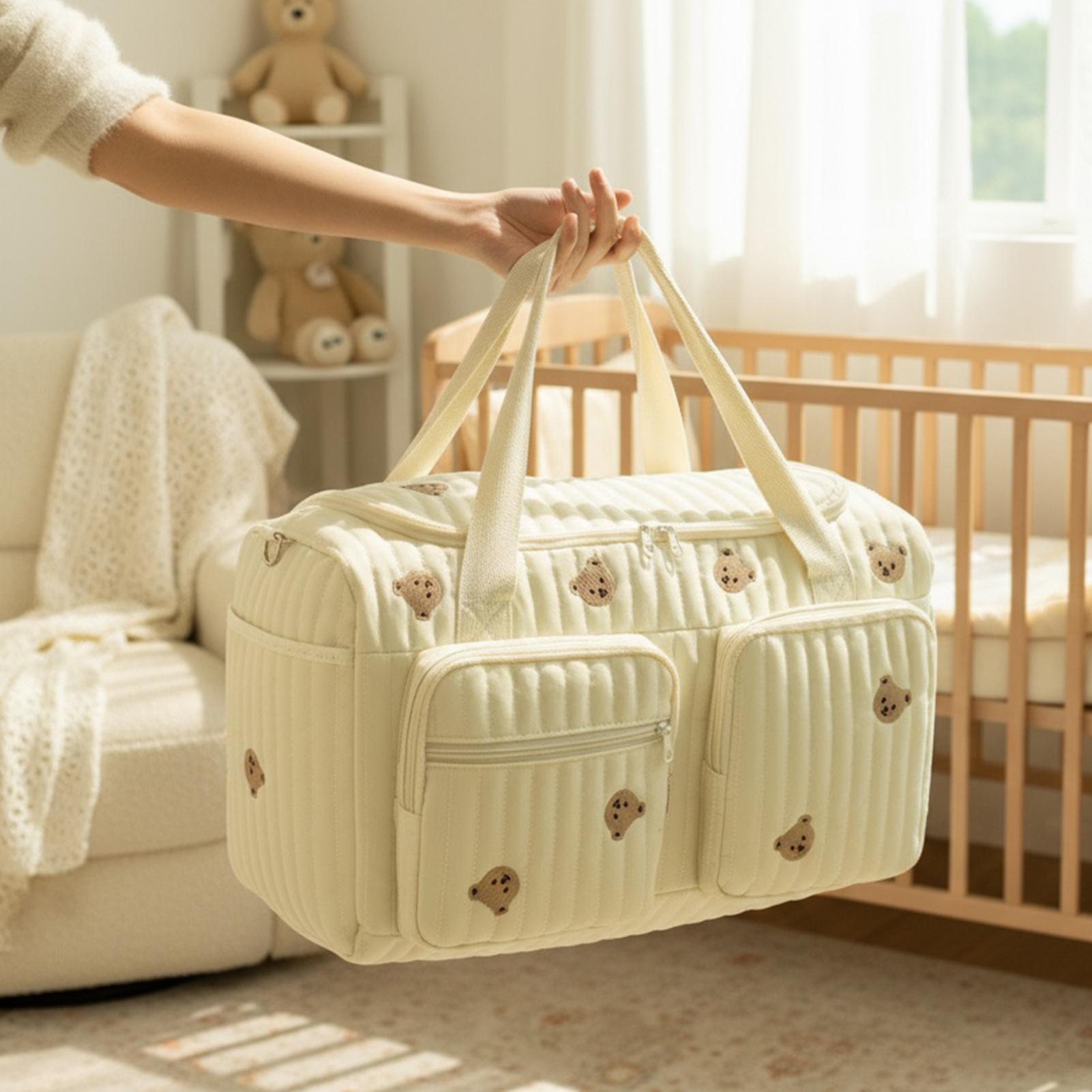 Baby Nursery Bags - Baby Diaper Bag Cartoon Bear Mummy