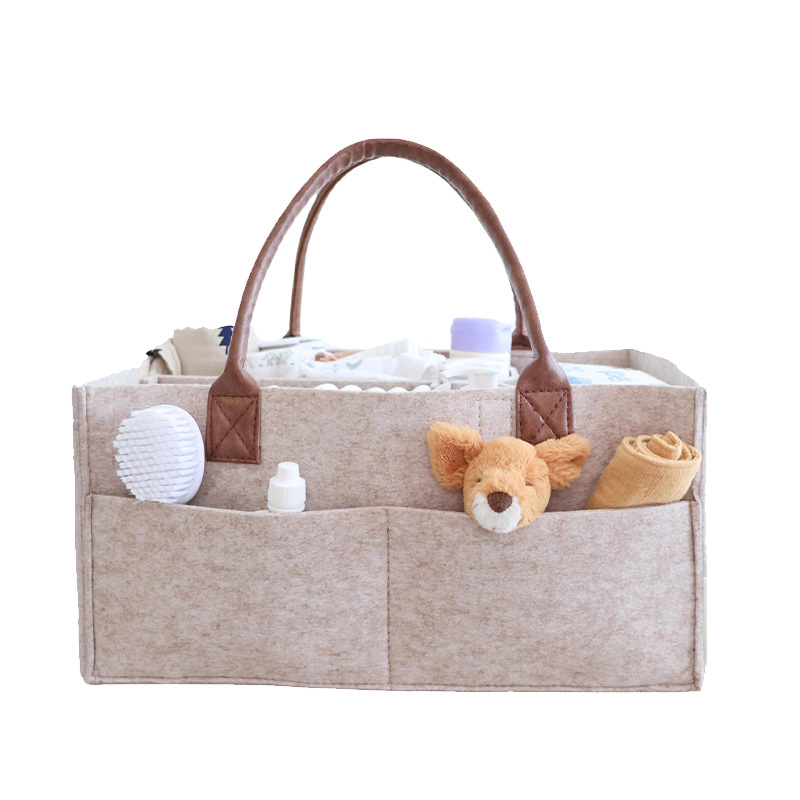 Baby Nursery Bags - Baby Felt Storage Nursery Organizer Basket
