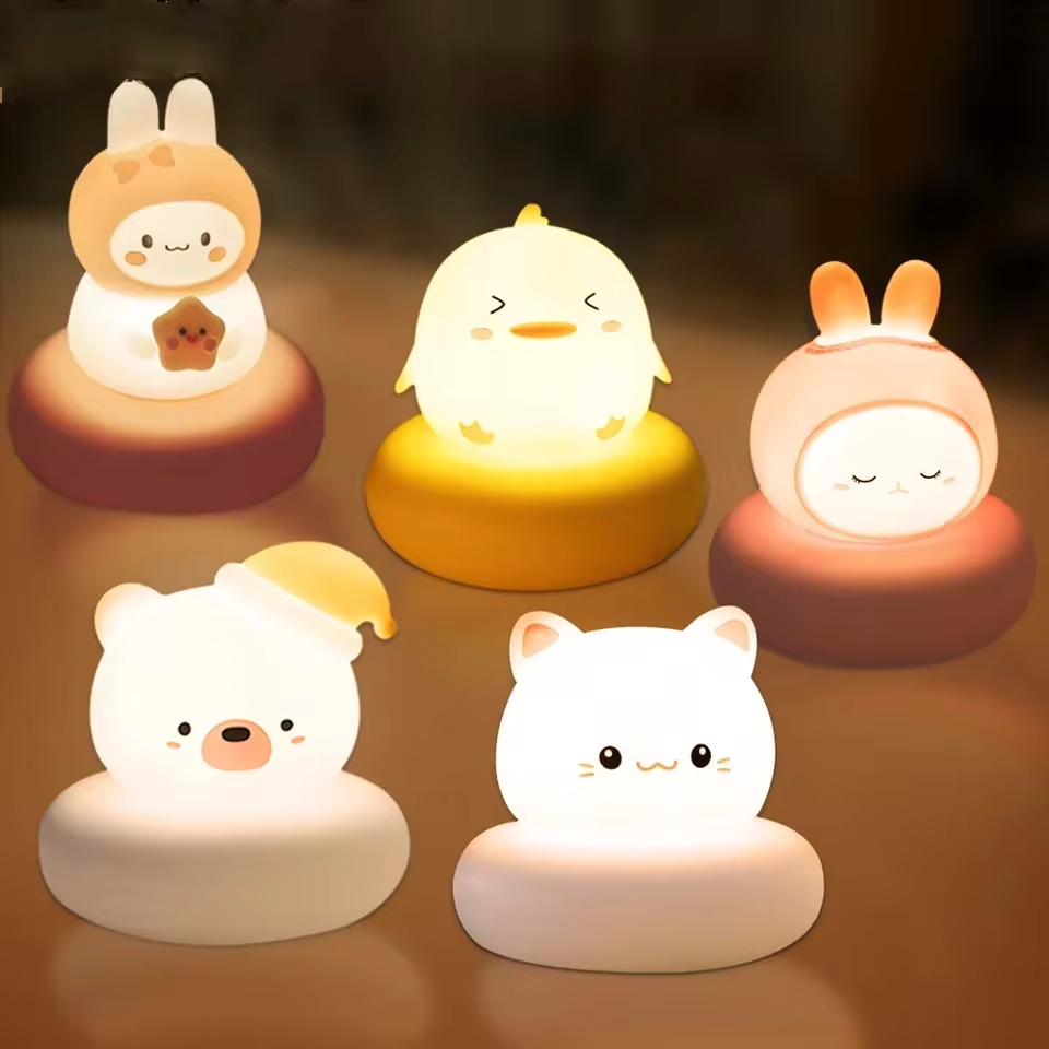 Baby Nursery Table Lamp - Cute Animal Night Light Novelty 3
