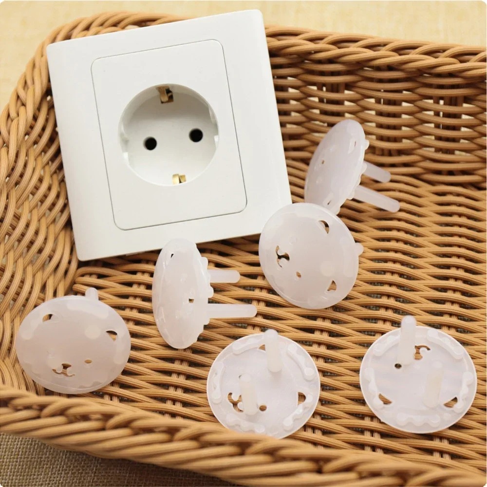 Outlet Cover Childproof - 5/10pcs EU Power Socket Protection Cover