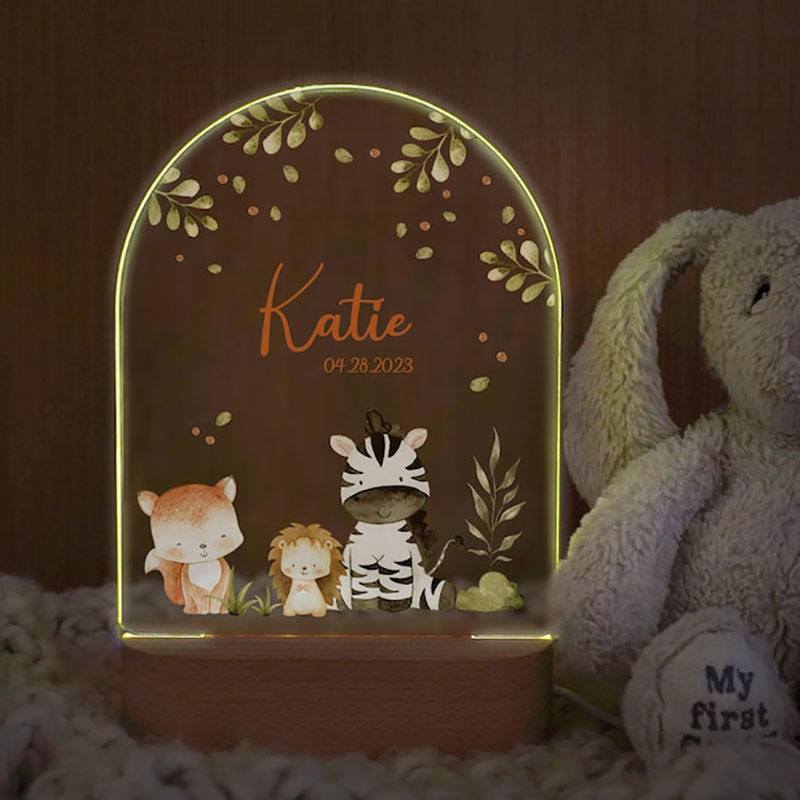 Custom Name Baby Night Light P - Baby Nursery Boy ulasan dan harga