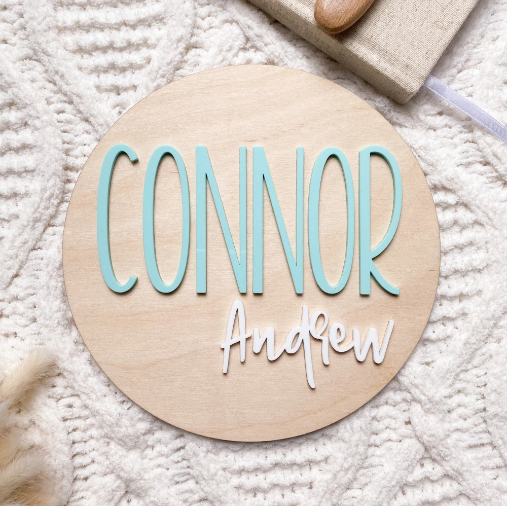 Personalised Birth Announcemen - Baby Nursery Usa ulasan dan harga
