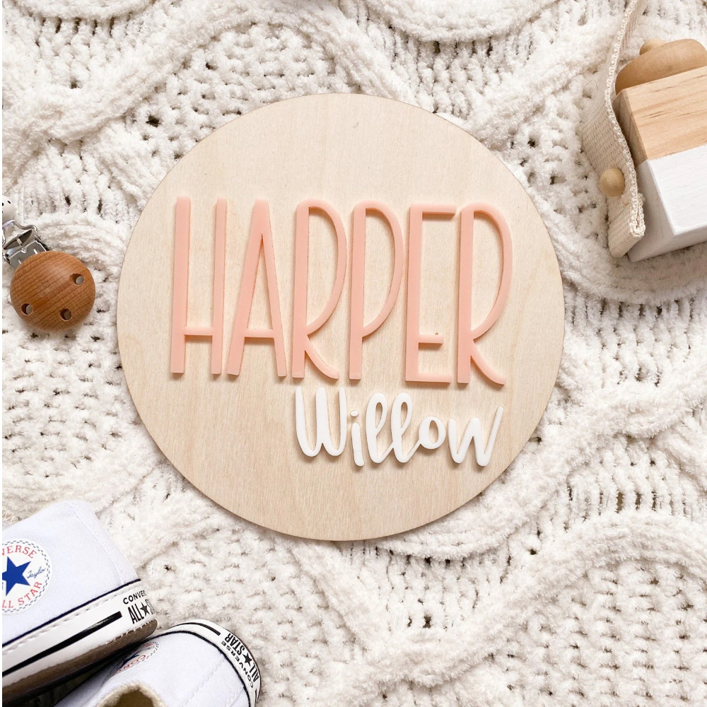 Personalised Birth Announcemen - Baby Nursery Usa ulasan dan harga