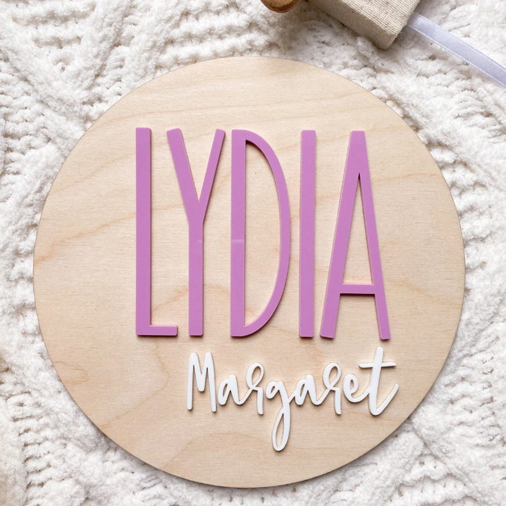 Personalised Birth Announcemen - Baby Nursery Usa ulasan dan harga