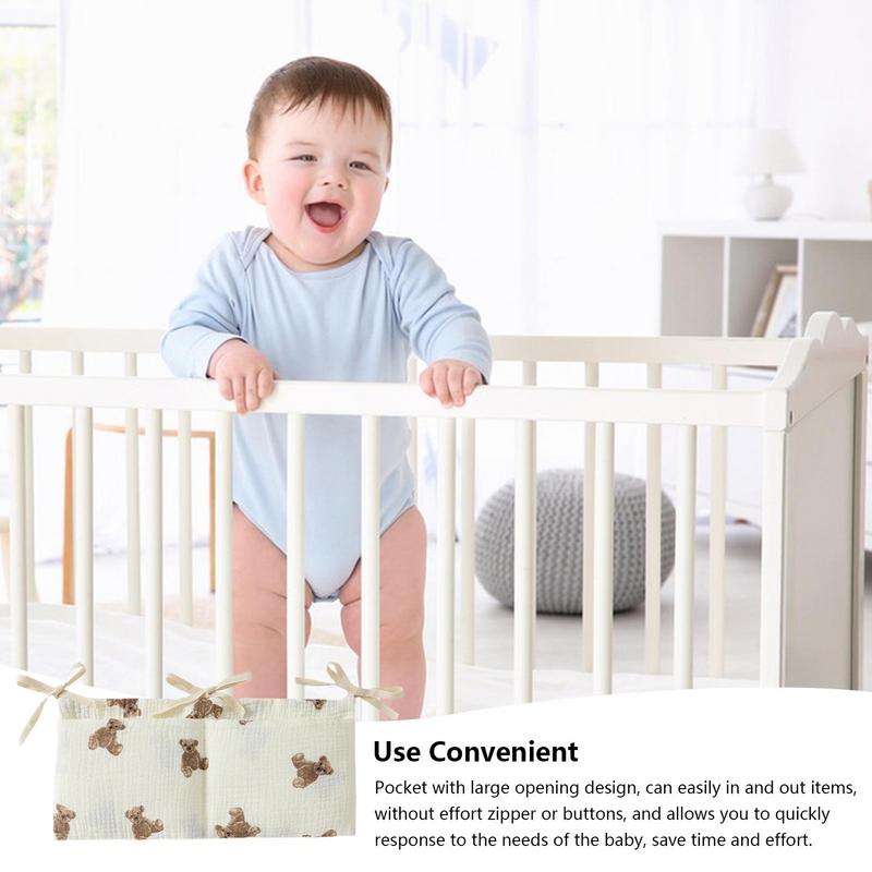 Baby Crib Organizer Cot Caddy  - Baby Nursery Bags ulasan dan harga