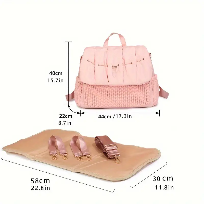 Large Capacity Diaper Stroller - Baby Nursery Bags ulasan dan harga