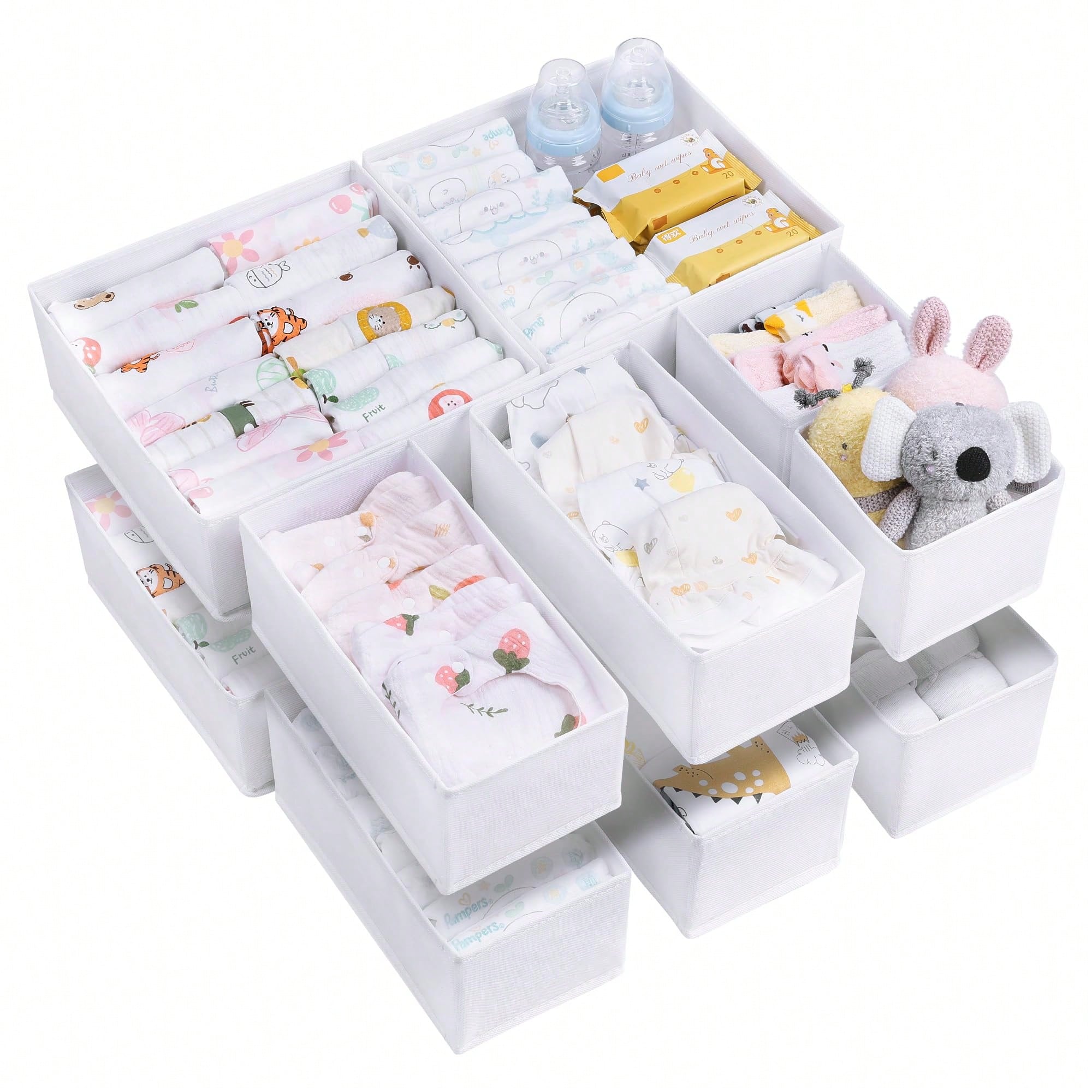 12 Pack Baby Clothes Dresser D - Baby Nursery Dresser Changing Table ulasan dan harga