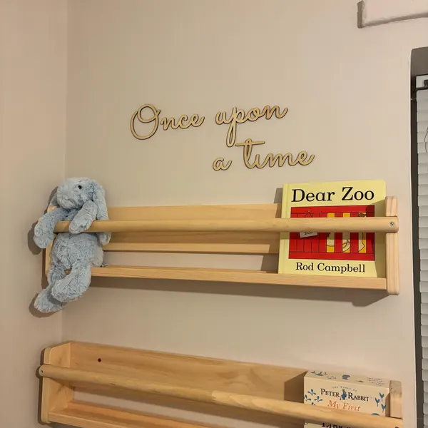 Once Upon A Time Wall Sign. Wo - Baby Nursery Package ulasan dan harga