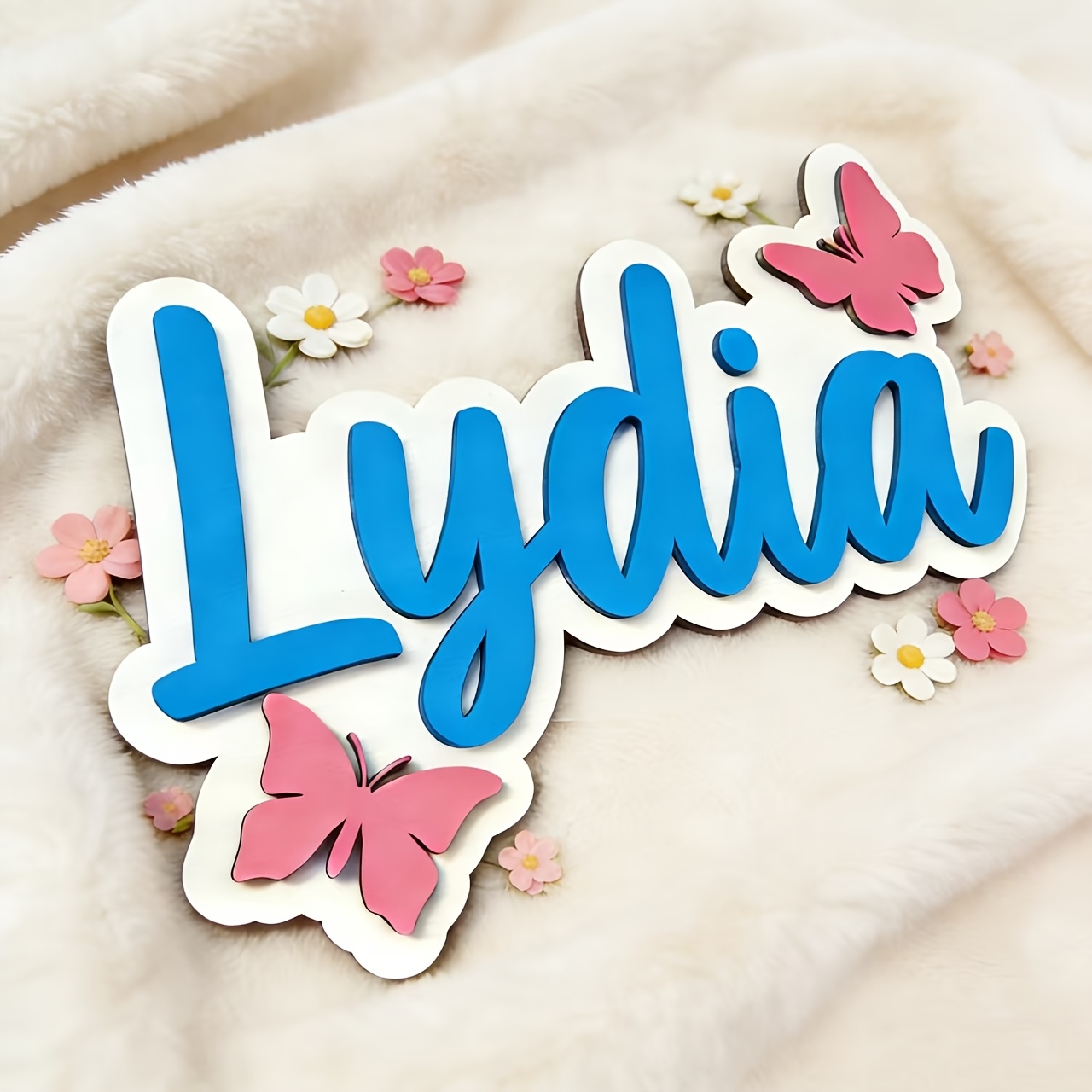 Personalized Blue & Pink Butte - Baby Nursery Usa ulasan dan harga