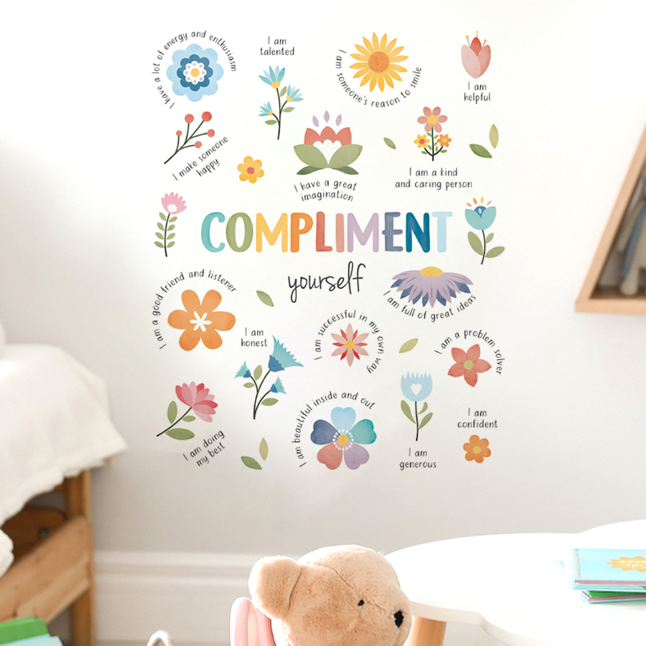 English Colorful Inspirational - Baby Nursery Package ulasan dan harga