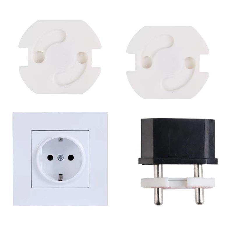 10Pcs EU Power Socket Electric - Outlet Cover Childproof ulasan dan harga