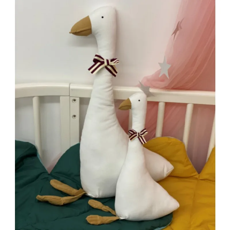 INS Style Fabric Goose Stuffed - Baby Nursery Layout ulasan dan harga