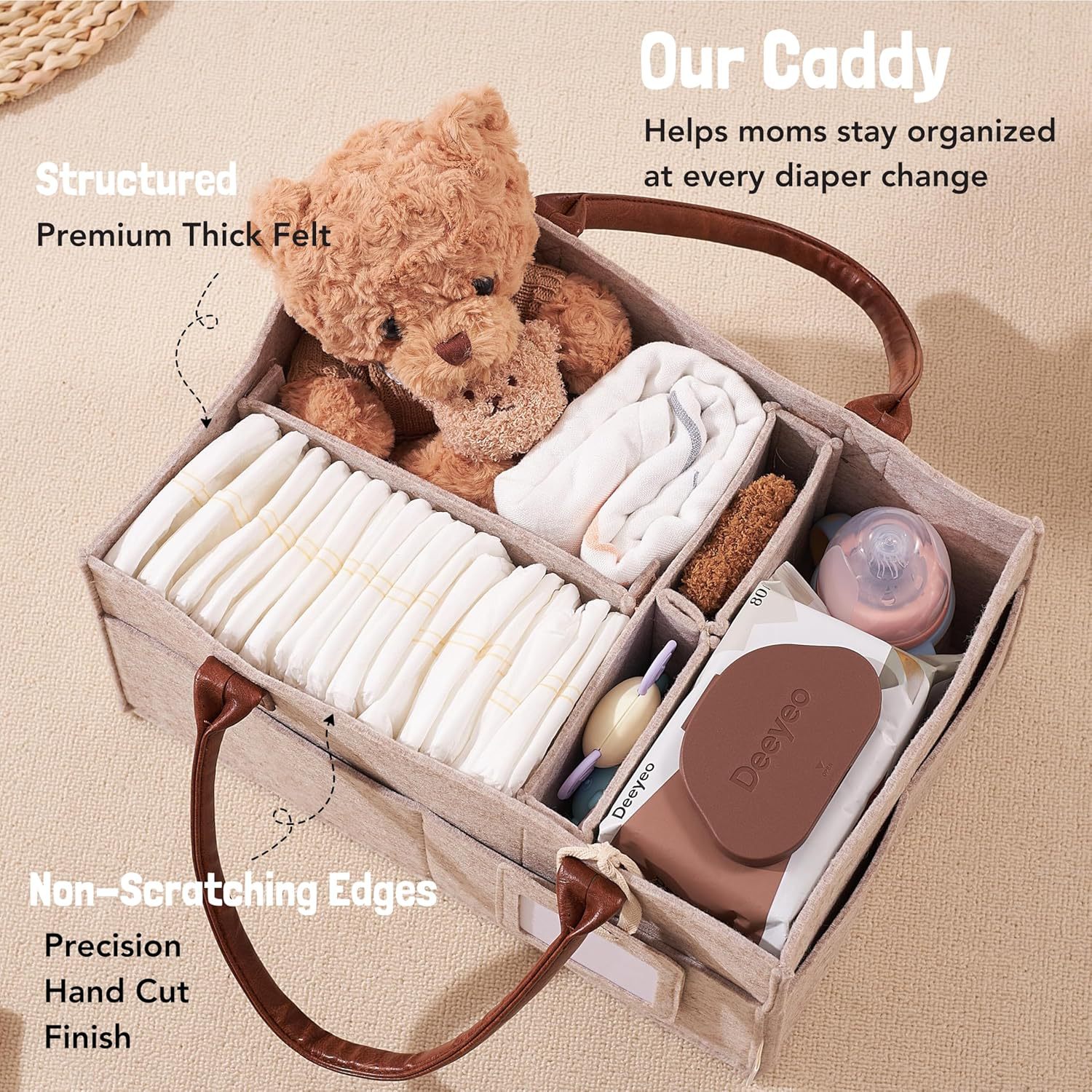 Baby Felt Storage Nursery Orga - Baby Nursery Bags ulasan dan harga