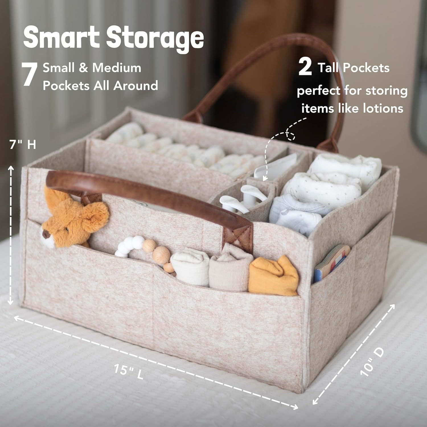 Baby Felt Storage Nursery Orga - Baby Nursery Bags ulasan dan harga