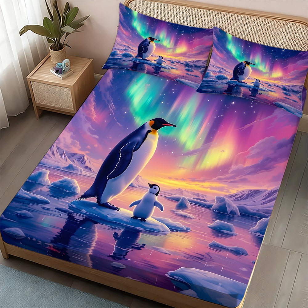 Aurora Penguin Bedding Set Thr - Baby Nursery Bedding ulasan dan harga