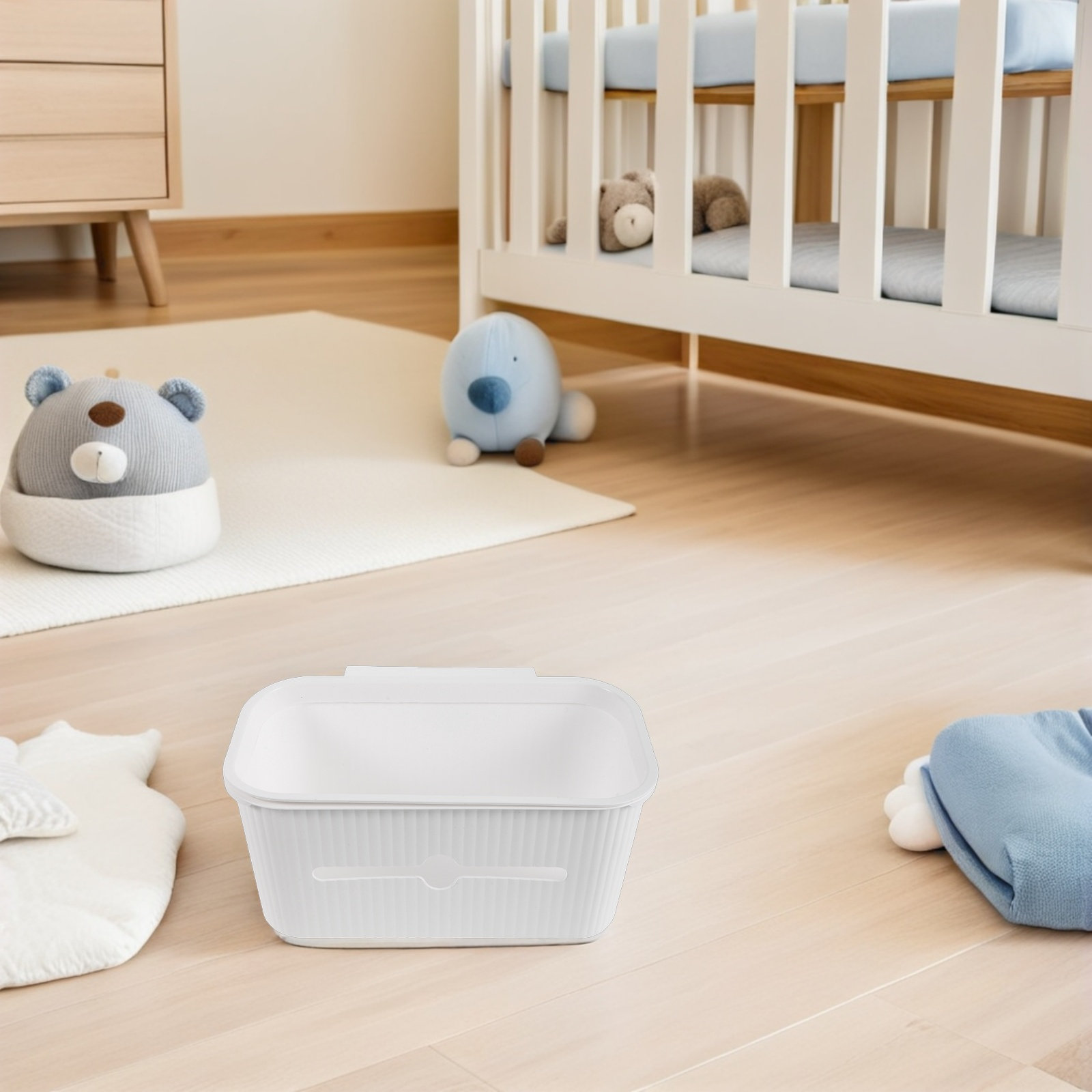 Bedside Diaper Storage Basket  - Baby Nursery Package ulasan dan harga
