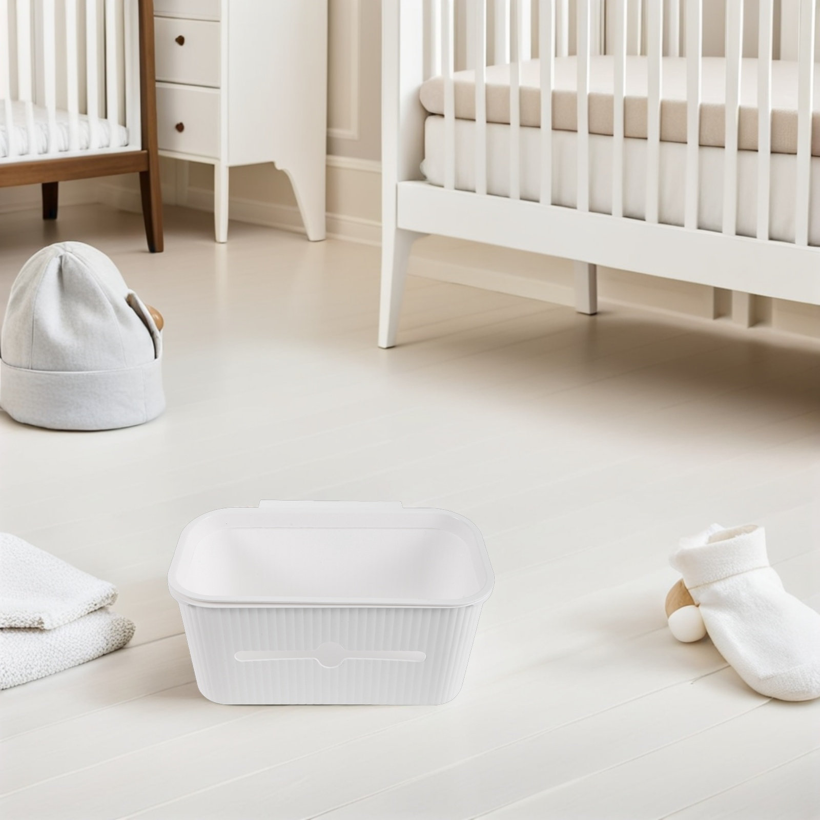 Bedside Diaper Storage Basket  - Baby Nursery Package ulasan dan harga