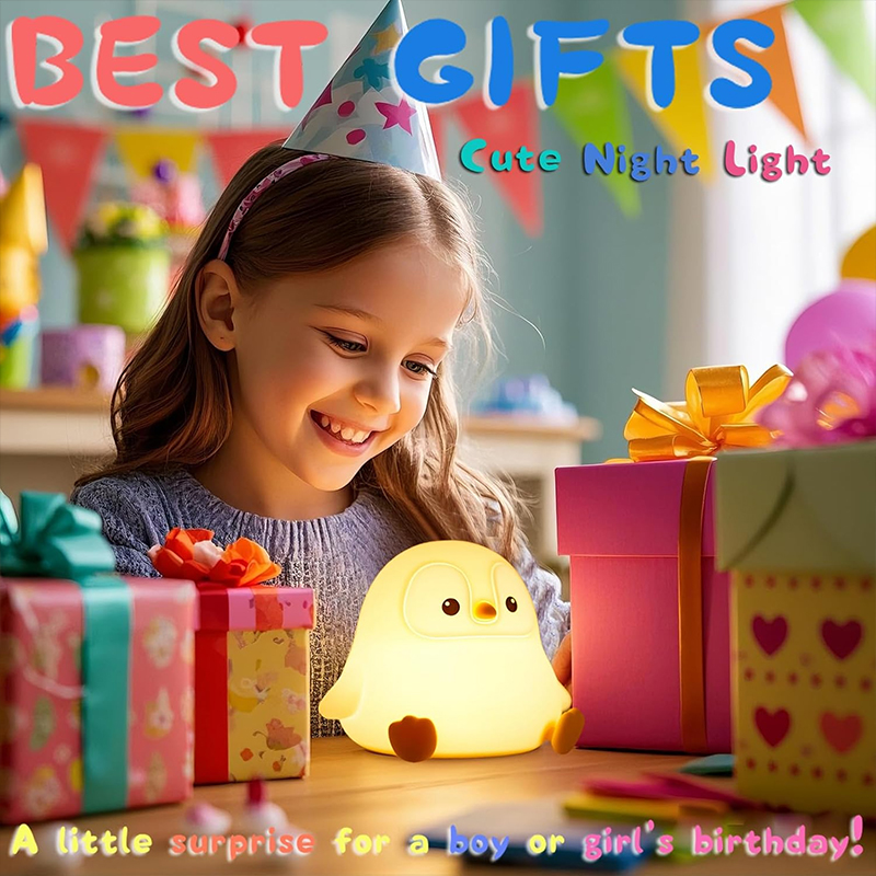 NEW Cute Penguin Night Light S - Baby Nursery Table Lamp ulasan dan harga