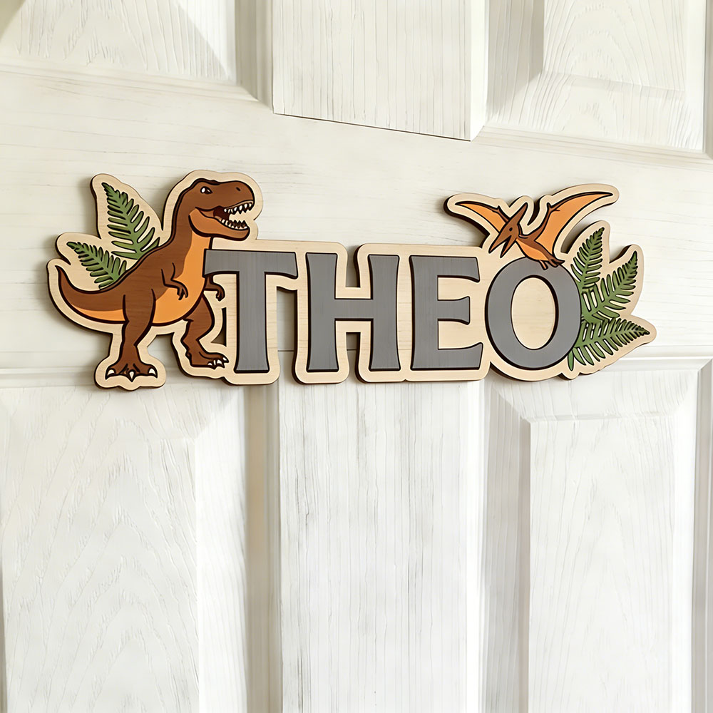 Personalized Dinosaur Name Sig - Baby Nursery Usa ulasan dan harga