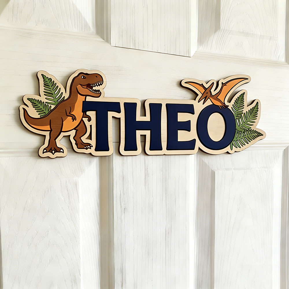 Personalized Dinosaur Name Sig - Baby Nursery Usa ulasan dan harga