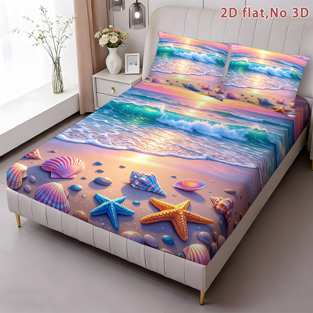 Ocean-Themed Fitted Sheet, Pri - Baby Nursery Ocean Theme ulasan dan harga