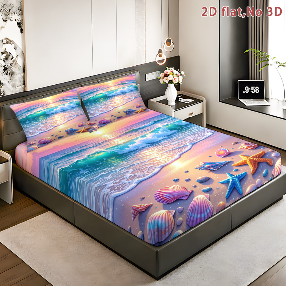 Ocean-Themed Fitted Sheet, Pri - Baby Nursery Ocean Theme ulasan dan harga