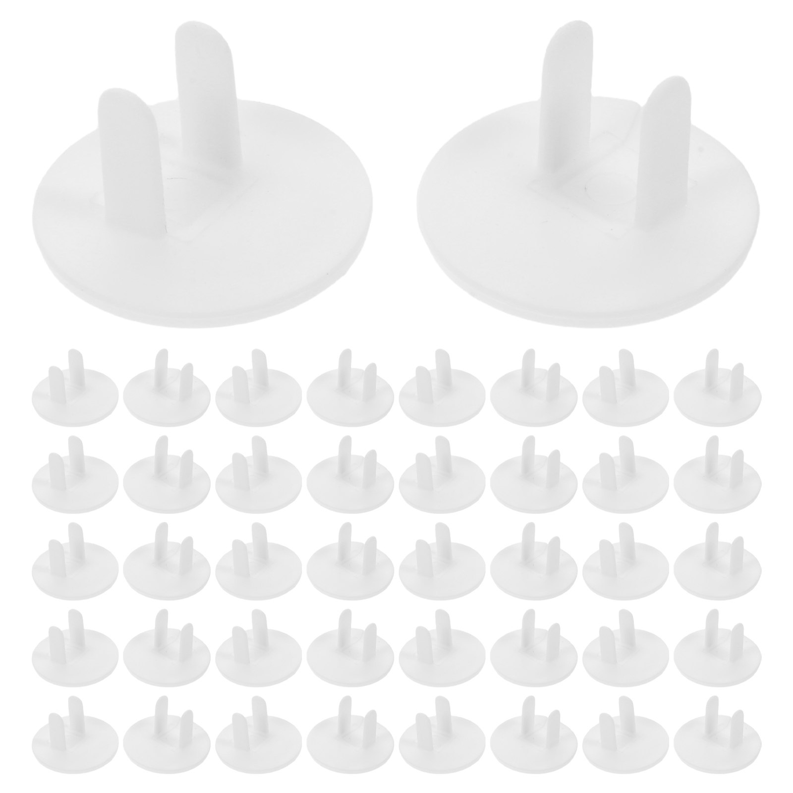 50Pcs White Outlet Covers Baby - Outlet Cover Childproof ulasan dan harga