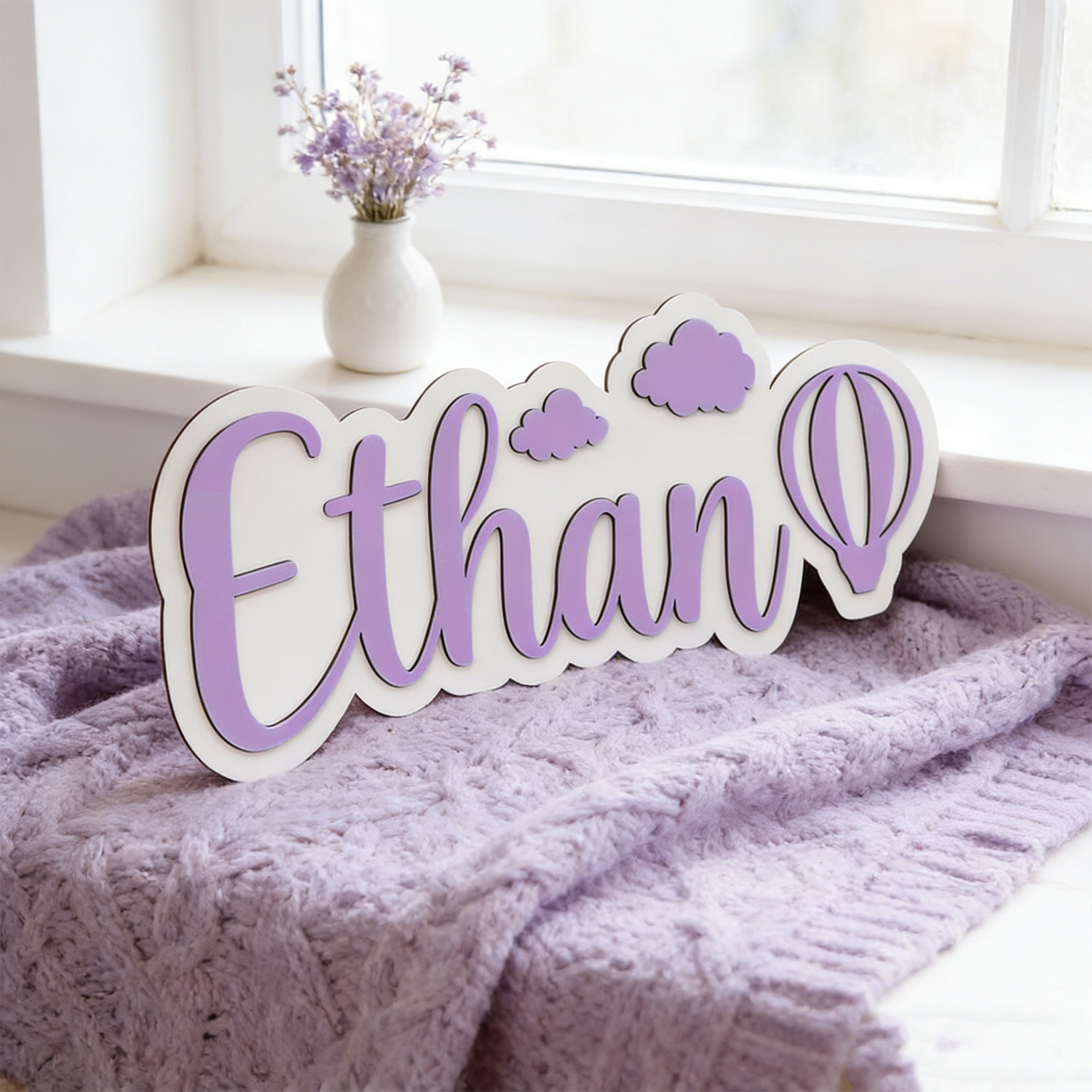 Personalized Hot Air Balloon & - Baby Nursery Usa ulasan dan harga