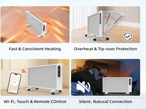 Quiet Radiant Graphene Electri - Baby Nursery Usa ulasan dan harga