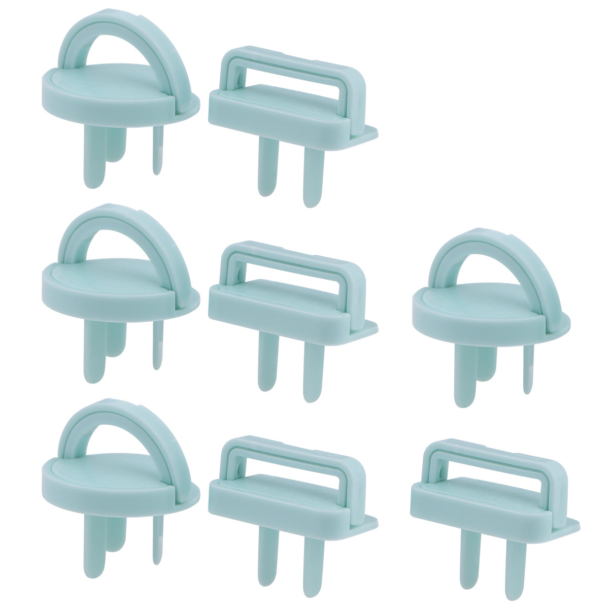 8Pcs Child Safety Power Socket - Outlet Cover Childproof ulasan dan harga
