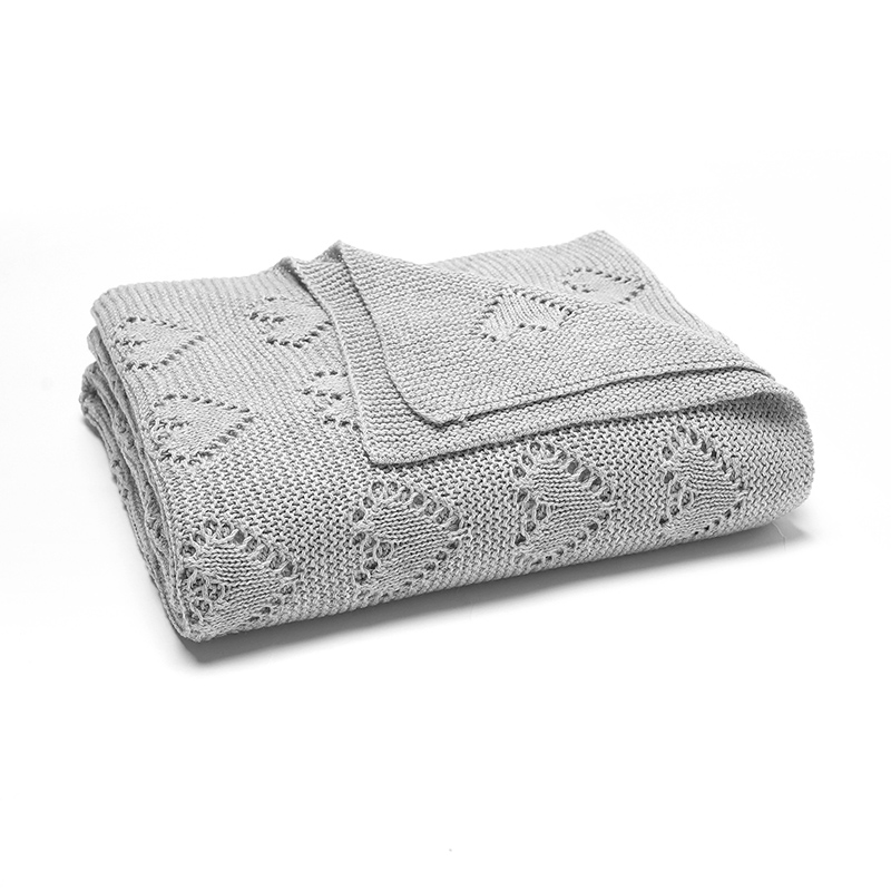 Baby Cotton Blankets Knitted N - Baby Nursery Boy ulasan dan harga