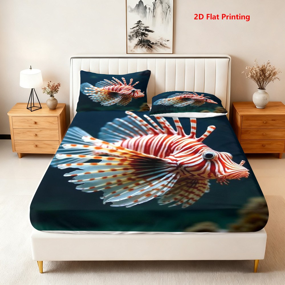 Ocean-Themed Fitted Sheet Matt - Baby Nursery Ocean Theme ulasan dan harga