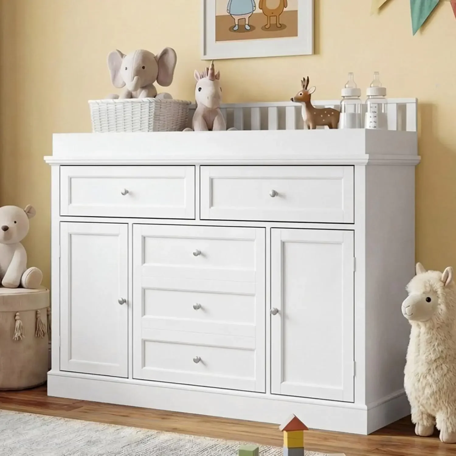 46 Baby Dresser with Changing  - Baby Nursery Dresser Changing Table ulasan dan harga