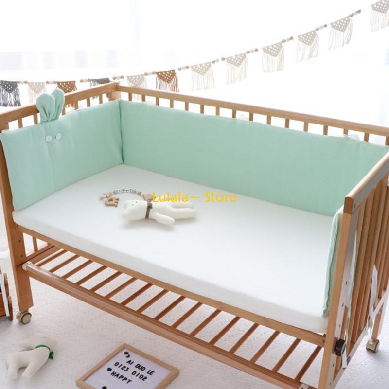 Y4QA 200x32cm Baby Cot Bumper  - Baby Nursery Boy ulasan dan harga