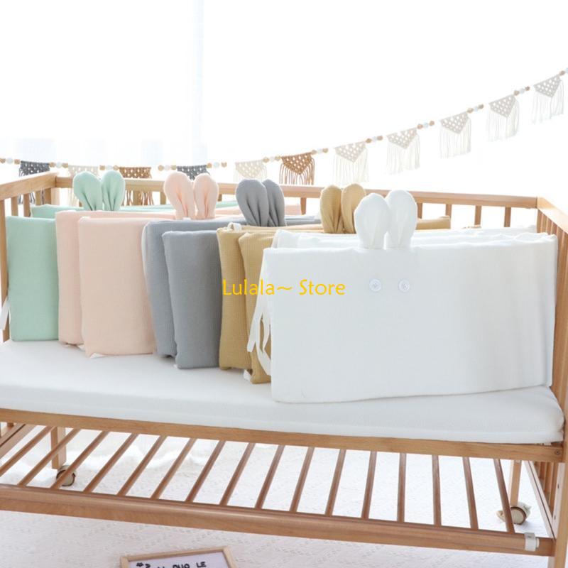 Y4QA 200x32cm Baby Cot Bumper  - Baby Nursery Boy ulasan dan harga