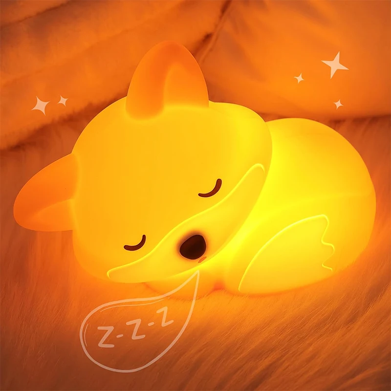 1Pack Fox Animal Night Light S - Baby Nursery Table Lamp ulasan dan harga